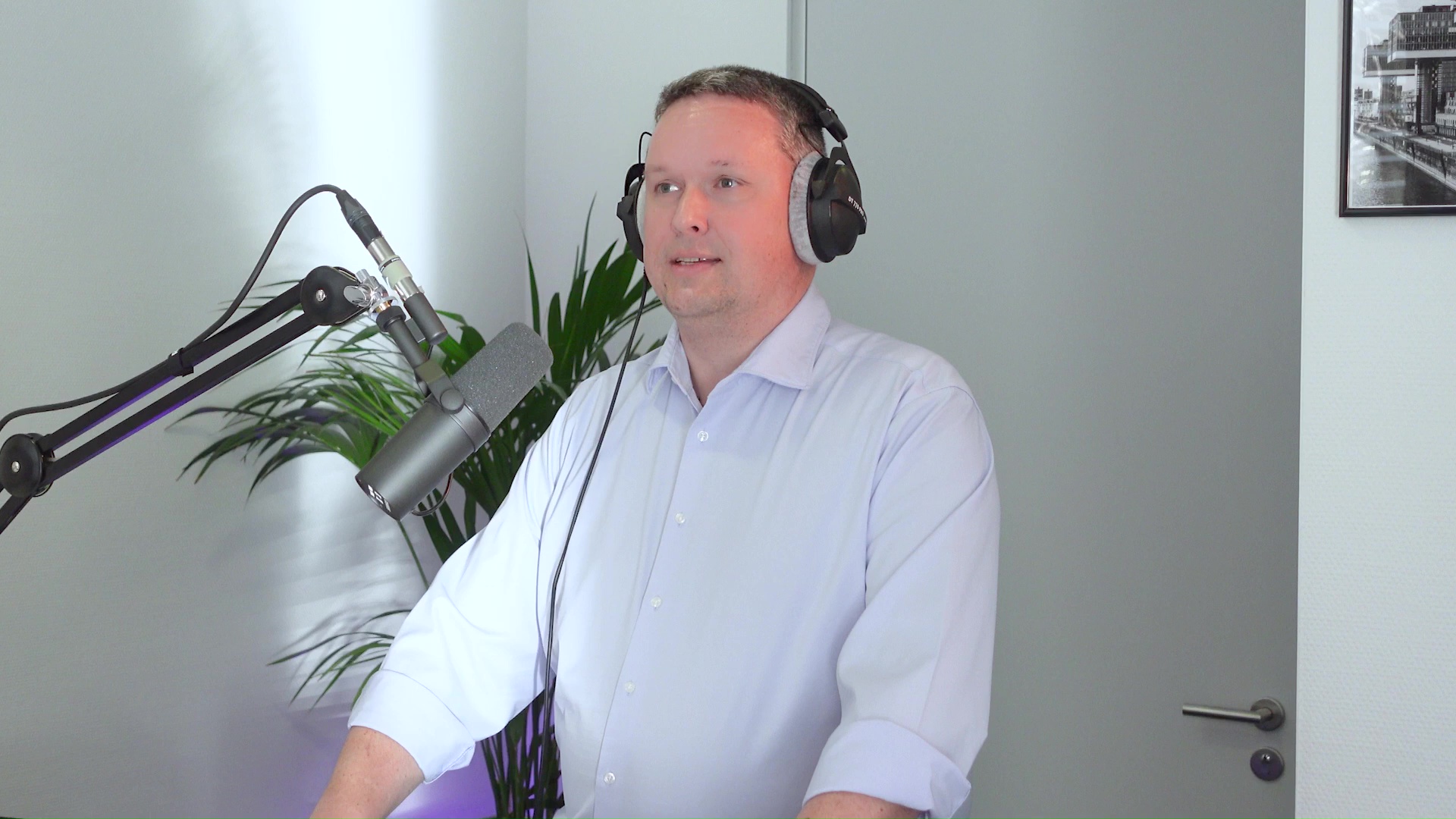 Tim Tusar spricht im Podcast Studio